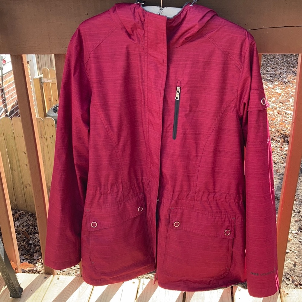 Free Country reversible pink and grey winter jacket
